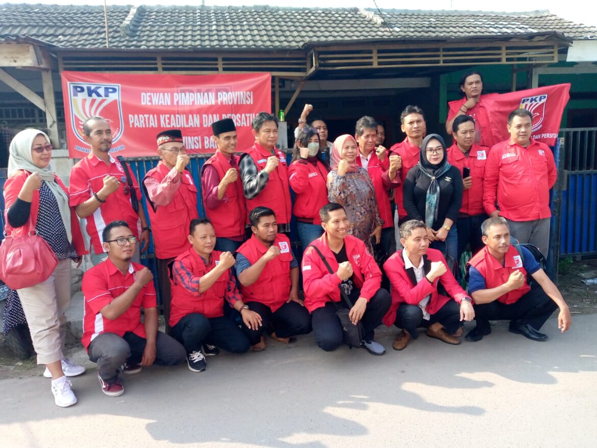 Konsolidasi DPP-DPK Se-Provinsi Banten PKP Siap Lulus Verifikasi Faktual