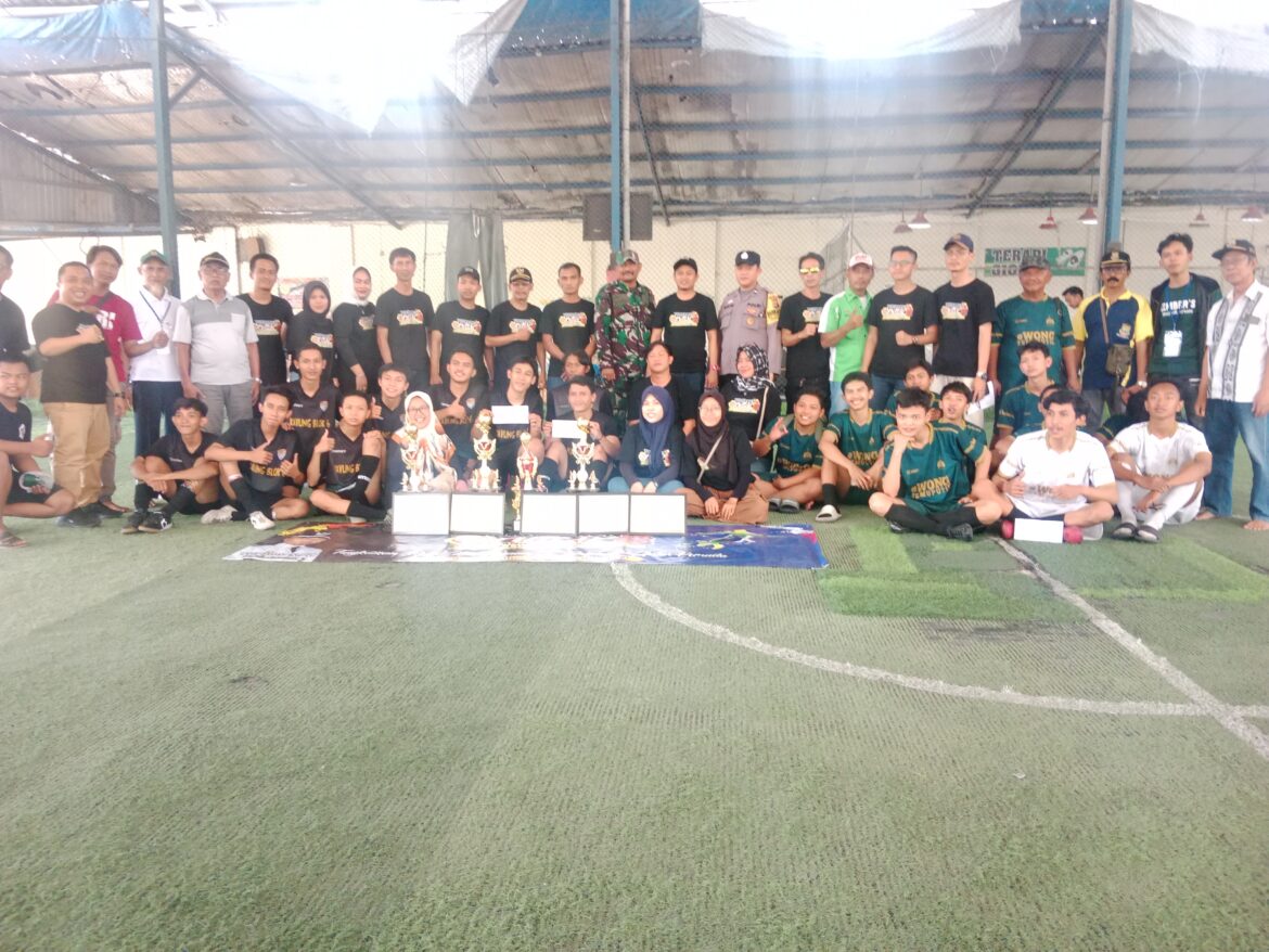 Menjaring Bibit Baru, Kelurahan Ciwaduk Bersama Karang Taruna Gelar Futsal Piala Bergilir