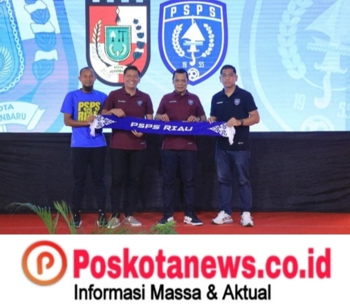 Pj Wali Kota Pekanbaru Resmi Launching Tim PSPS Riau