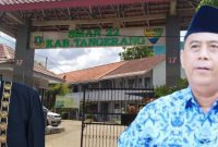 Kepala Sekolah SMAN 22 Kabupaten Tangerang dan Ketua MKKS SMA Kabupaten Tangerang. (ist)