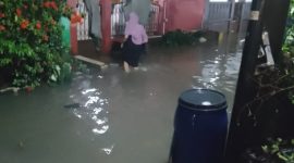 Suasana TPS Perumahan Binong. (ist)