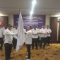 Ketua SMSI Kabupaten Tangerang Jhoni Ardiansyah menerima mandat dari Ketua SMSI Provinsi Banten Lesmana Bangun.(ist)