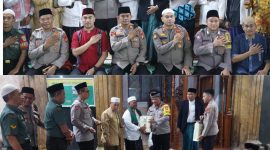 Foto: Kapolres beserta jajaran dan tokoh agama sesi foto bersama.
