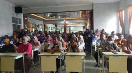 Sosialisasi orangtua siswa terkait peraturan lalu lintas.(ist)