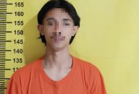 Terduga pelaku pencurian rumah kosong.(ist)