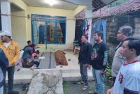 Rumah korban Kampung Cibogo Desa Pesanggrahan.(ist)
