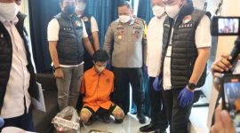 Polres Tangsel membongkar 'pabrik' Sinte di Apartemen Serpong.(ist)