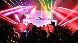 Illustrasi hiburan malam