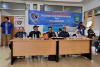 Ketua PWI Banten berserta Jajaran.(ist)