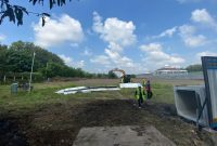 Persiapan pembangunan rumah pensiun joko widodo.(ist)