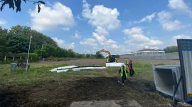 Persiapan pembangunan rumah pensiun joko widodo.(ist)