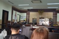 Sidang pemalsuan surat tanah garapan di Desa Kohod.(ist)