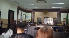 Sidang pemalsuan surat tanah garapan di Desa Kohod.(ist)