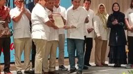 Faldo Maldini dan Fadlin Akbar resmi maju sebagai calon Wali Kota dan Wakil Wali Kota Tangerang.(ist)