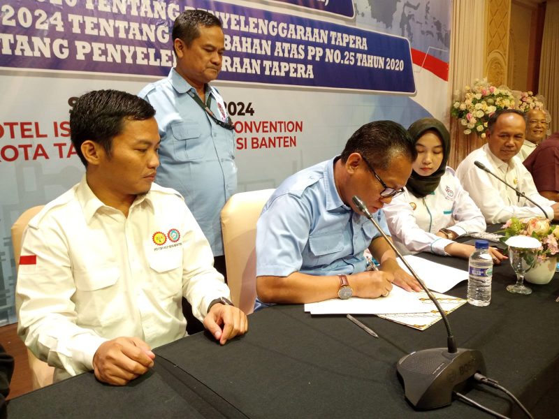 Lembaga kerjasama Tripartit daerah (LKS TRIPDA) Provinsi Banten Unsur Serikat Pekerja/Serikat Buruh Menggelar Focus Group Discussion (FGD) di Gedung Hotel Istana Nelayan ,Jatiuwung, Kota Tangerang (2/7/2024).(ist)