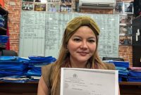 Wilda Kaligis selaku korban penipuan dan penggelapan uang dengan modus arisan (Poskotanews.co id/Dok Ist)