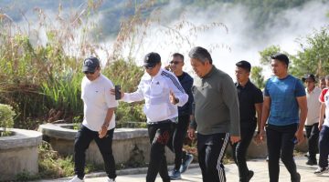 ‎Pimpin Senam Bersama ASN, Bupati Taput Tekankan disiplin ASN dan Optimalisasi Aset