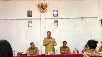 Wakil Bupati Hadiri Pendistribusian KKS di Tarutung