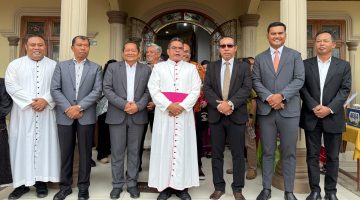 ‎Sinergi Pemerintah dan Gereja, Bupati Taput Ajak Umat Katolik Jadi Garam dan Terang Masyarakat