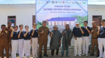 70 Kunci Huntap Dolok Nauli Diserahkan, Pemkab Taput Minta Warga Jaga Kekompakan dan Kebersihan‎
