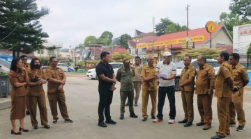 Bupati Taput Tinjau Pengembangan dan Penataan Kawasan Kota