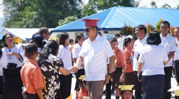 Wujudkan Generasi Unggul, Bupati Taput Dorong Penguatan Karakter ‘SAITAPAIAS’ dan Literasi ‘TAPAMAJUMA’ di SMPN 1 Tarutung