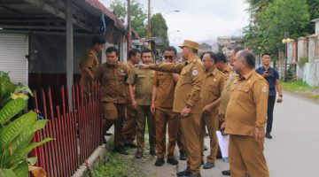 ‎Bupati Tapanuli Utara Targetkan Percepatan Penataan Lokasi Tanggul Jalan Diponegoro‎